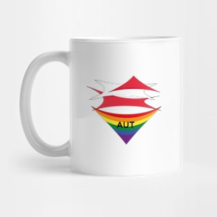 Austria pride flag Mug